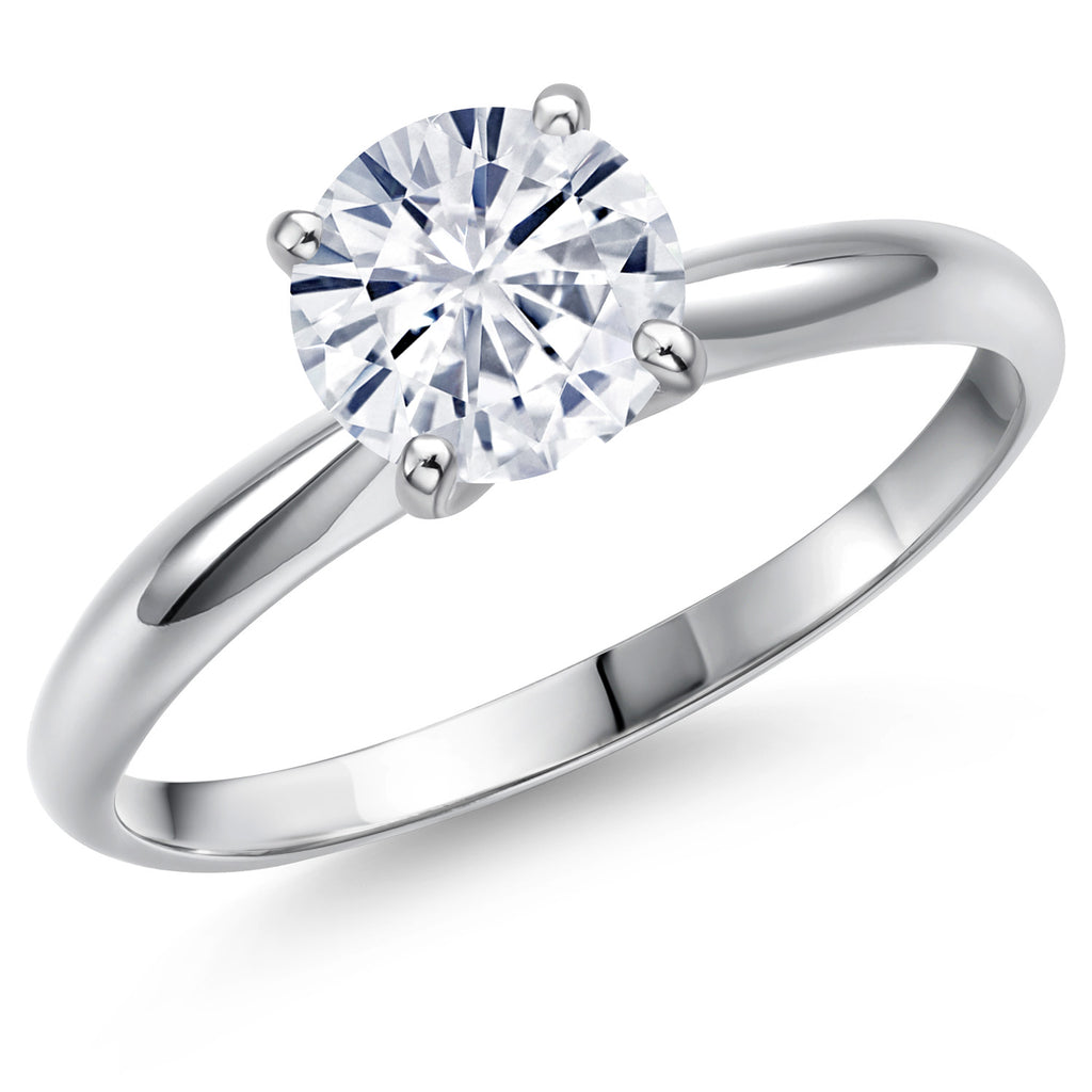 Moissanite - April_7_Ring in Platinum