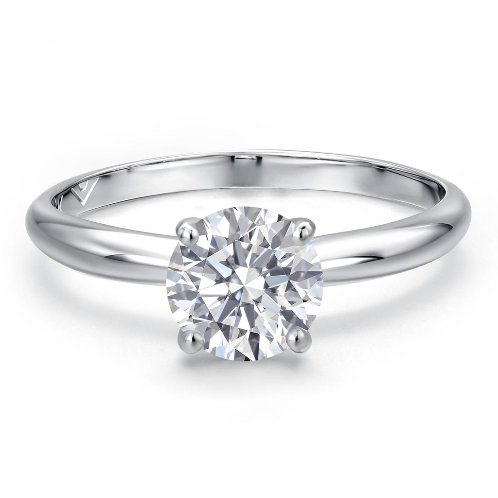Round Cut_Ring in Platinum