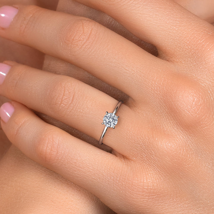 Ring in 14K White Gold