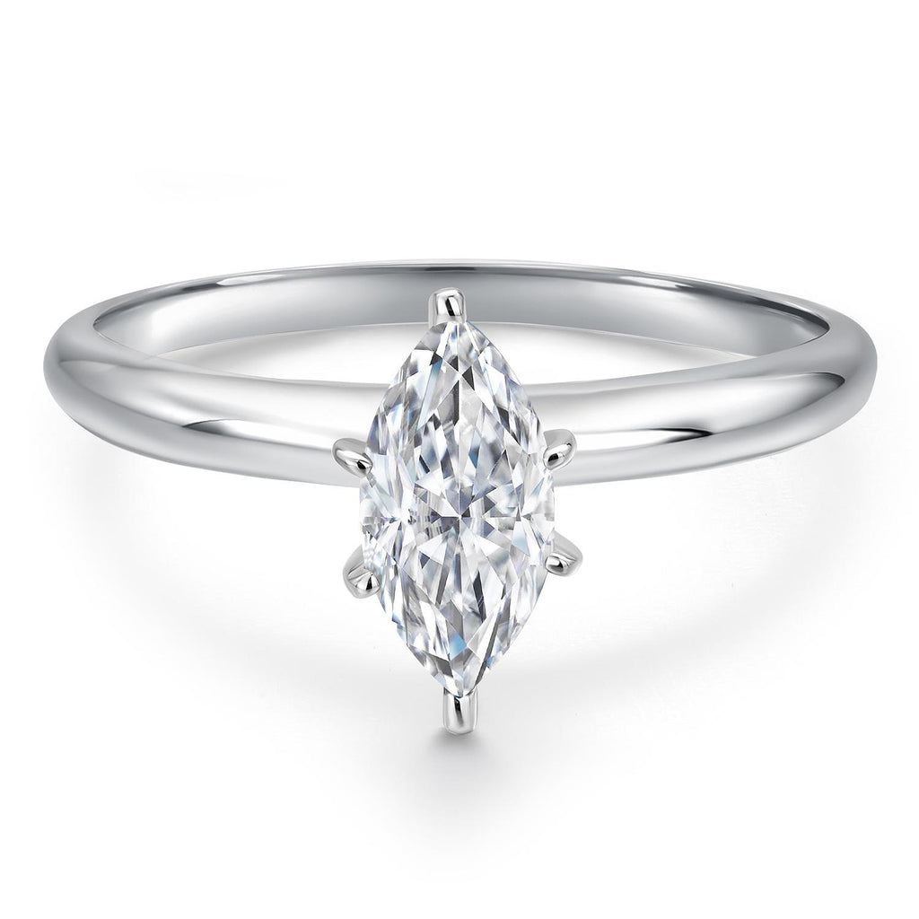 Ring in 14K White Gold