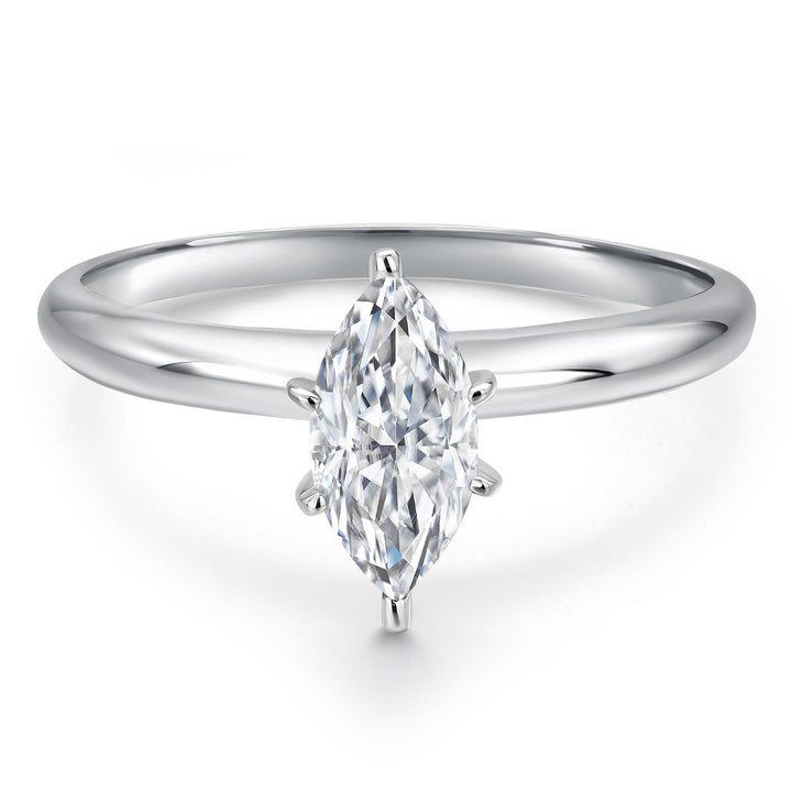 Ring in 14K White Gold