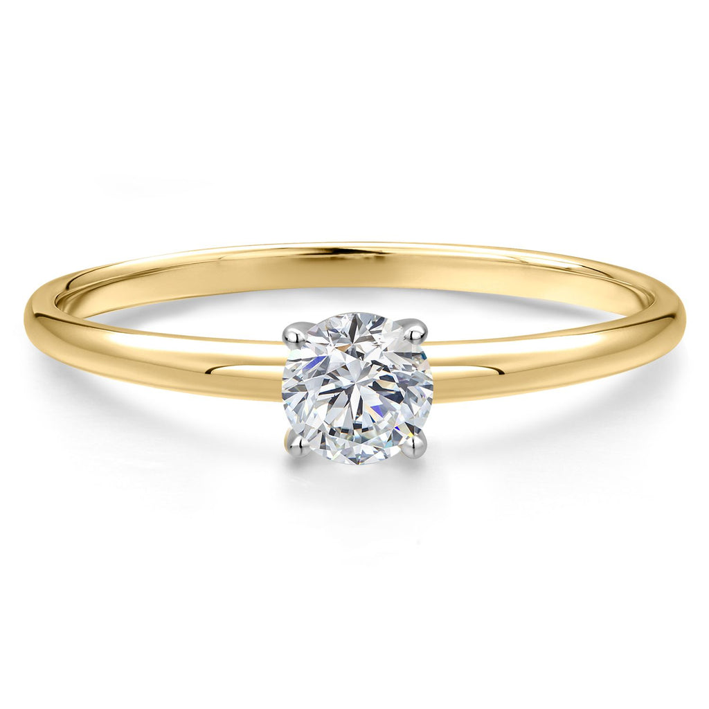 Ring in 14K Two Tone Gold