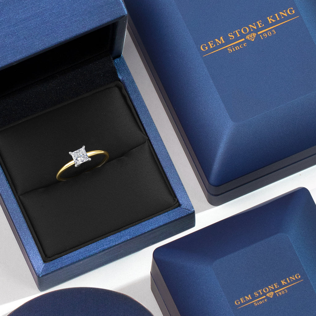 Ring in 14K Two Tone Gold