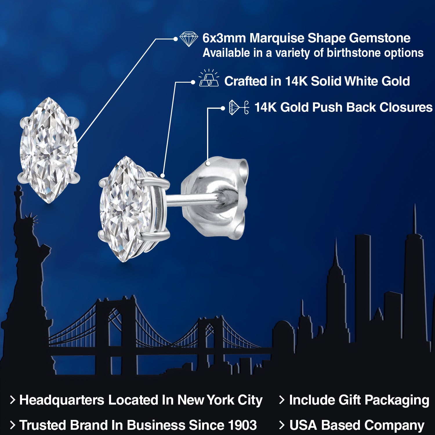 DEF_Earrings in 14K White Gold