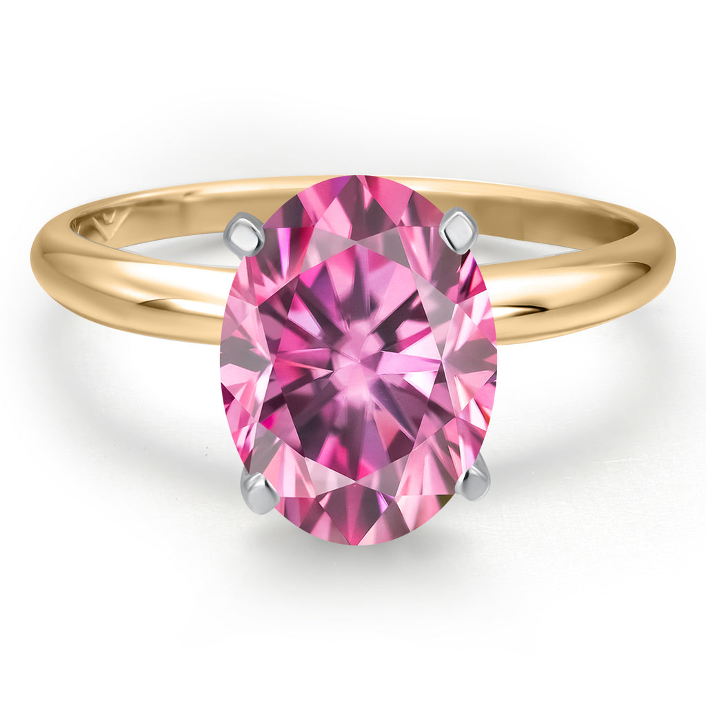 Ring in 14K Two Tone Gold