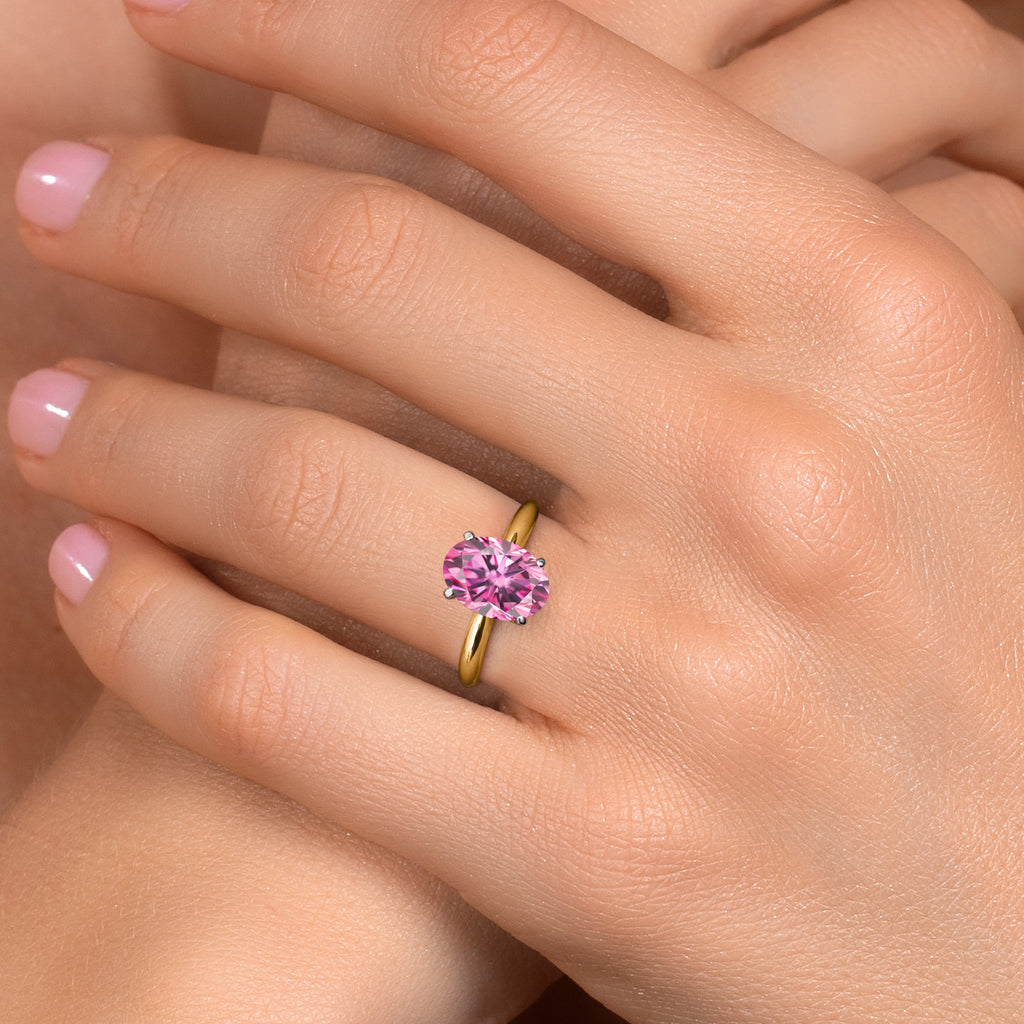 Ring in 14K Two Tone Gold