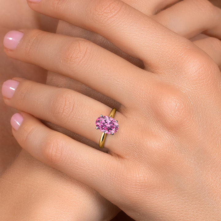 Ring in 14K Two Tone Gold
