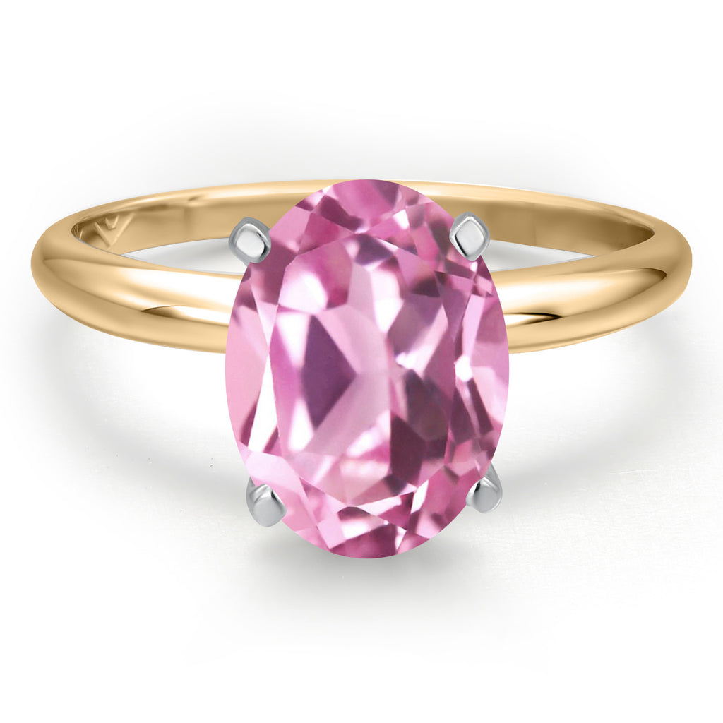 Ring in 14K Two Tone Gold