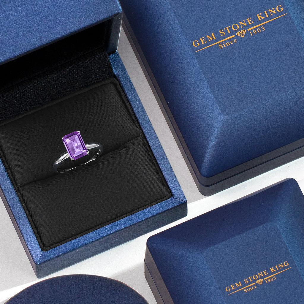 Amethyst_Ring in Platinum