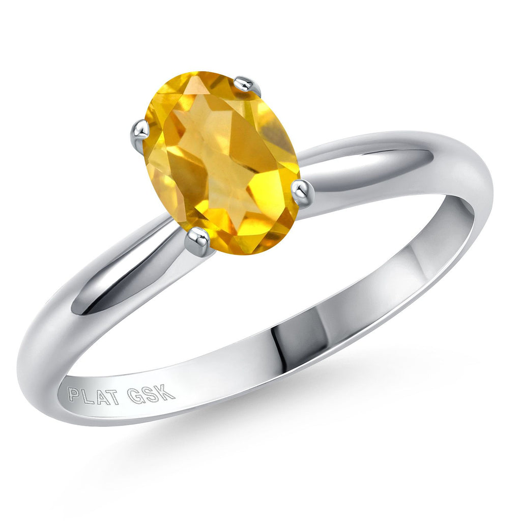 Citrine - November_5_Ring in Platinum