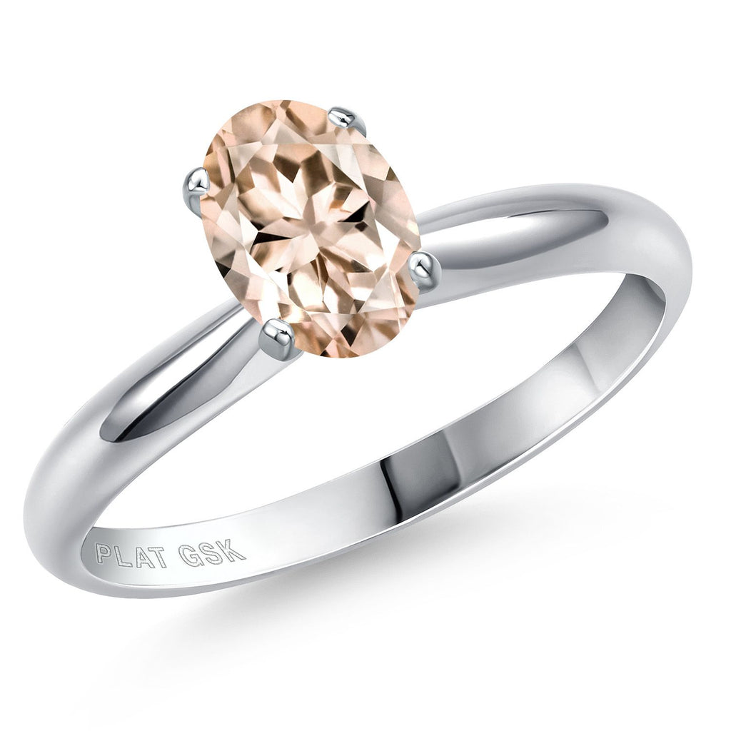Morganite - October_8_Ring in Platinum