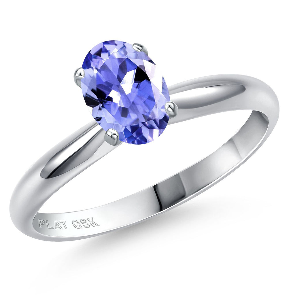 Tanzanite - December_7_Ring in Platinum