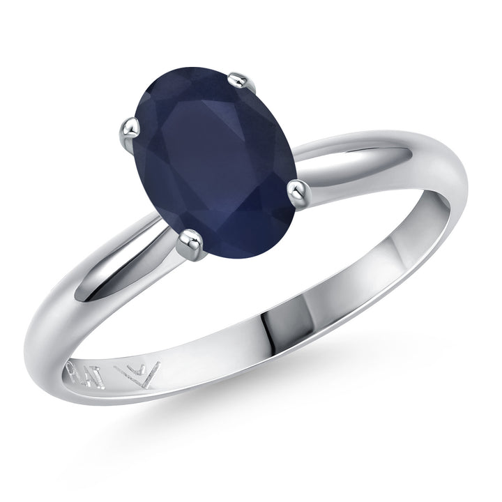 Blue Sapphire - September_5_Ring in Platinum
