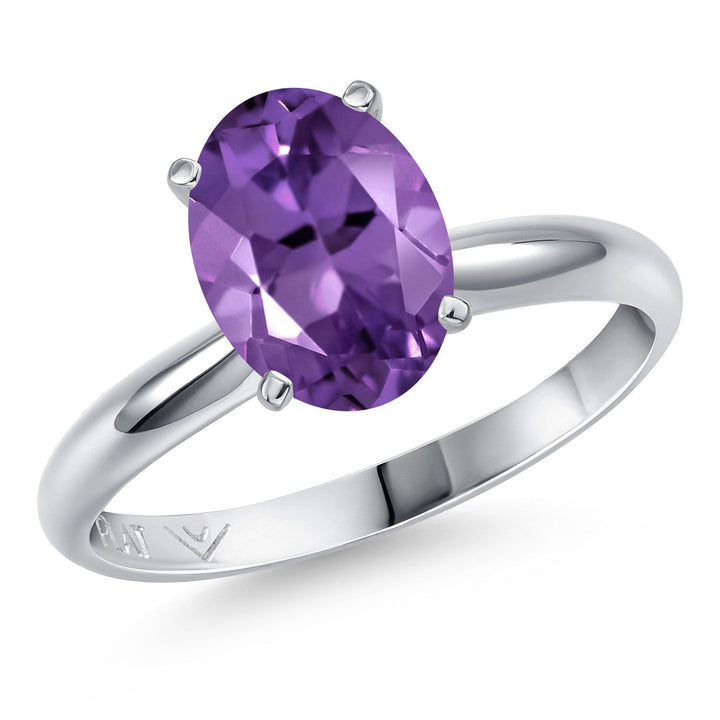 Amethyst - February_5_Ring in Platinum