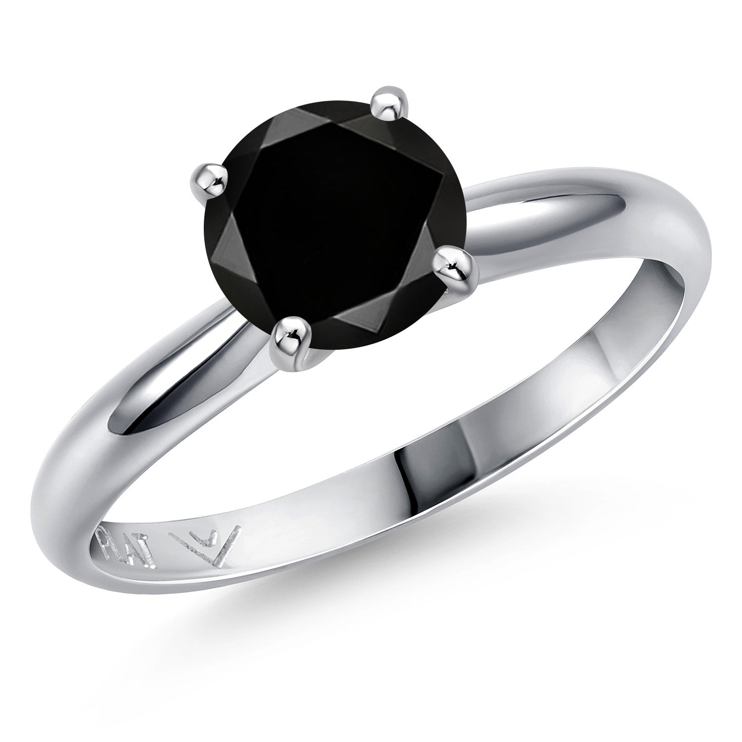 Black Diamond - April_7_Ring in Platinum