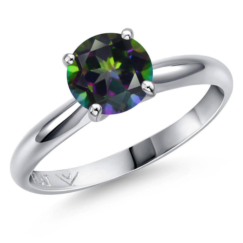 Green Mystic Topaz_9_Ring in Platinum