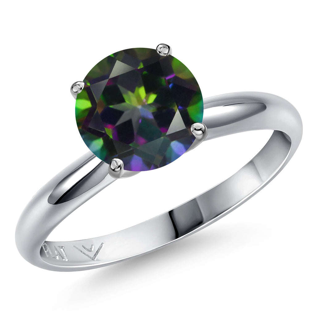 Green Mystic Topaz_8_Ring in Platinum