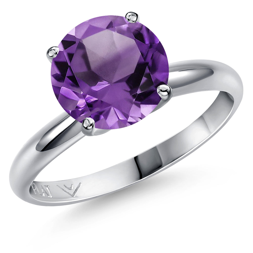 Amethyst - February_7_Ring in Platinum