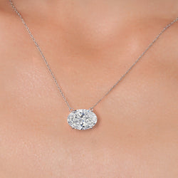 Pendant in 14K White Gold