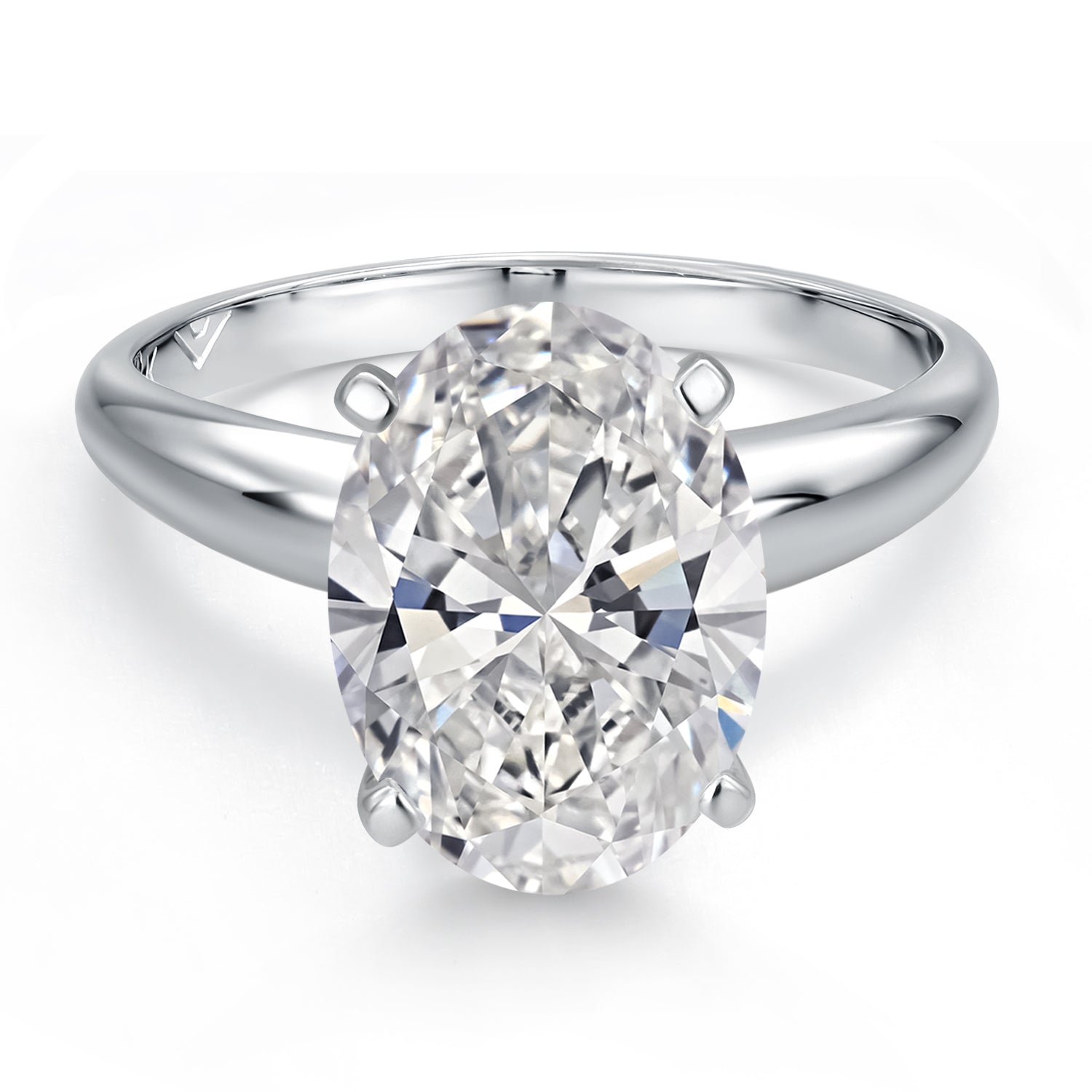 Lab Grown Diamond_5_Ring in Platinum