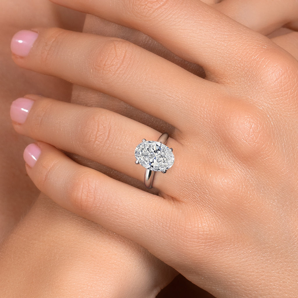 Lab Grown Diamond_5_Ring in Platinum