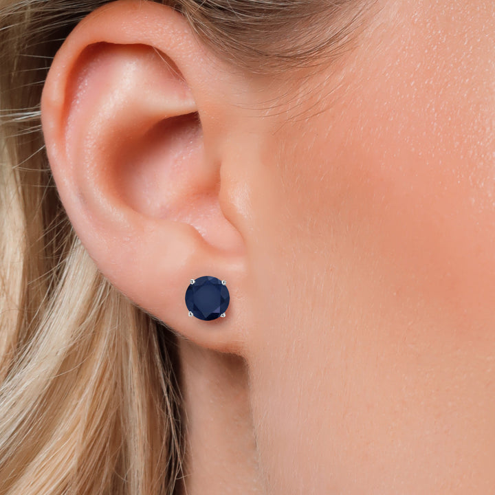 Earrings in 14K White Gold