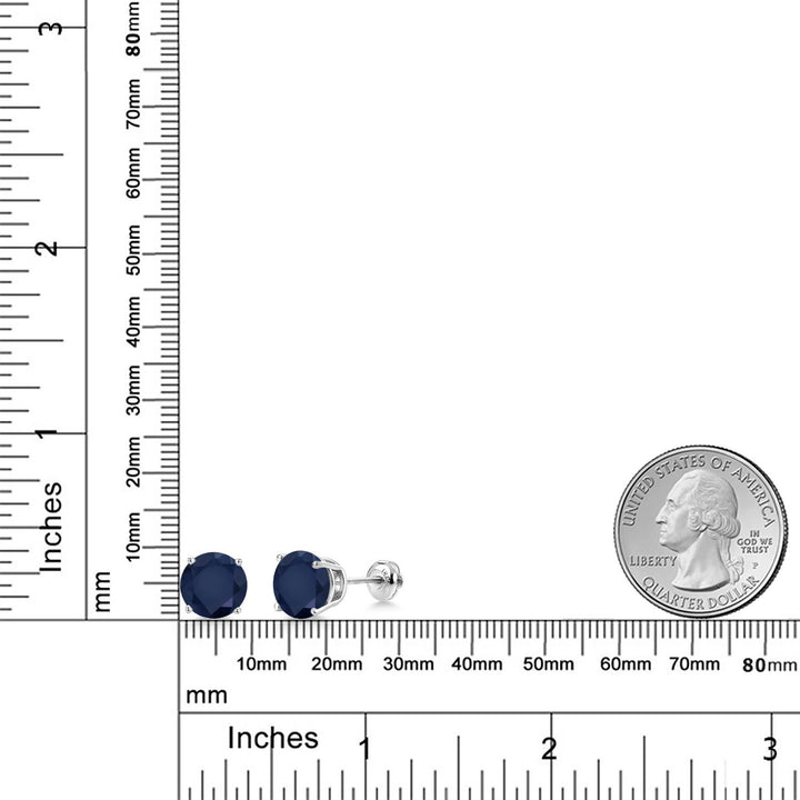 Earrings in 14K White Gold