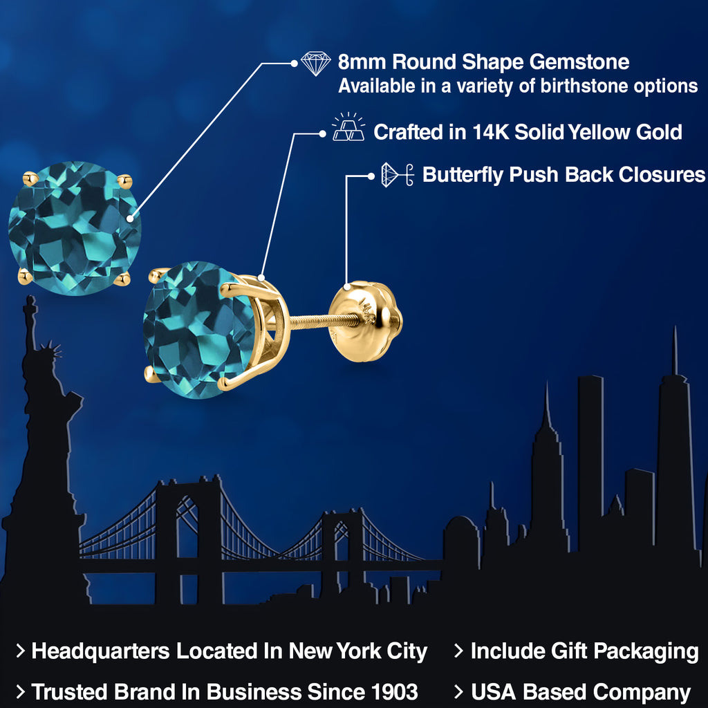 Earrings in 14K Yellow Gold