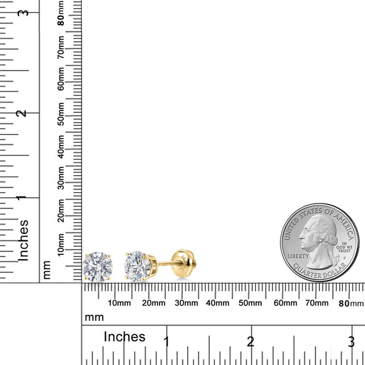 Earrings in 14K Yellow Gold