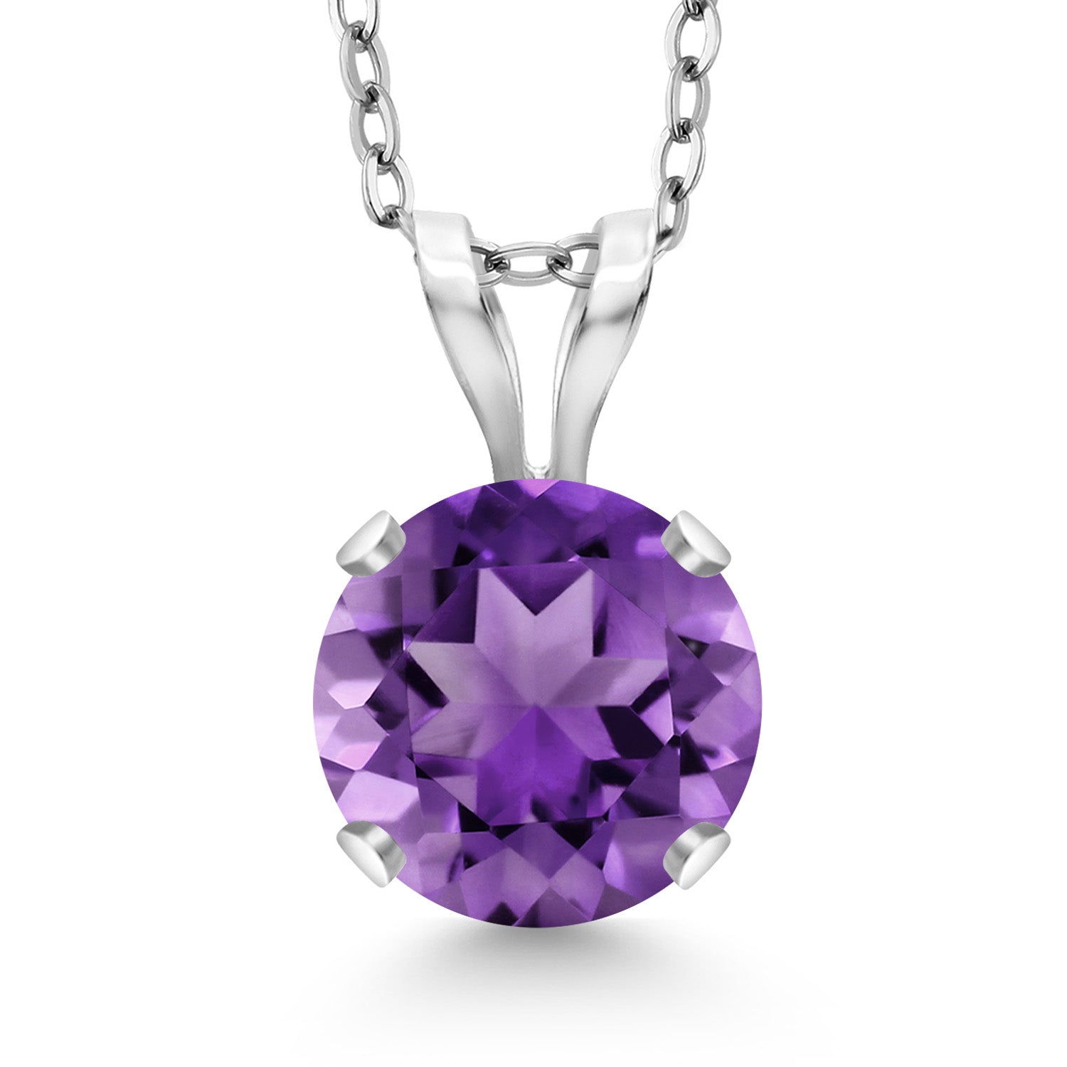 Necklace in 14K White Gold