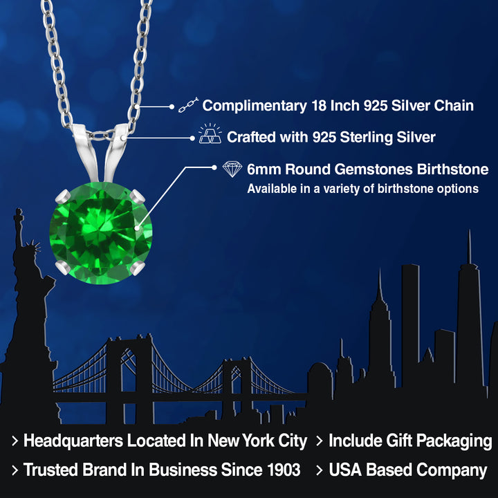 Necklace in 14K White Gold