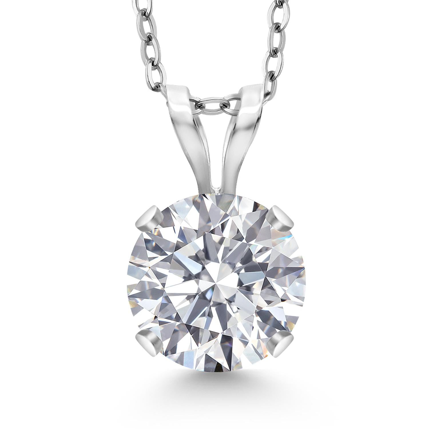 Necklace in 14K White Gold