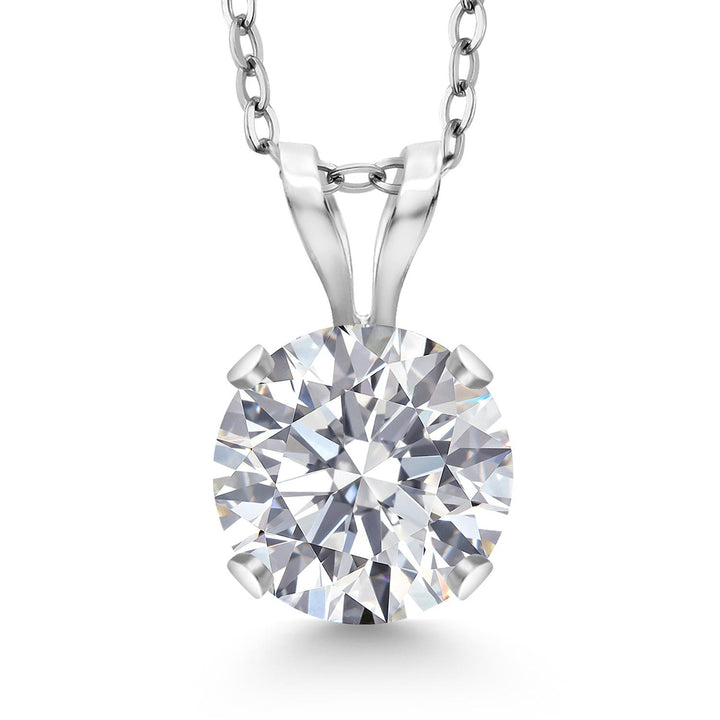 Necklace in 14K White Gold