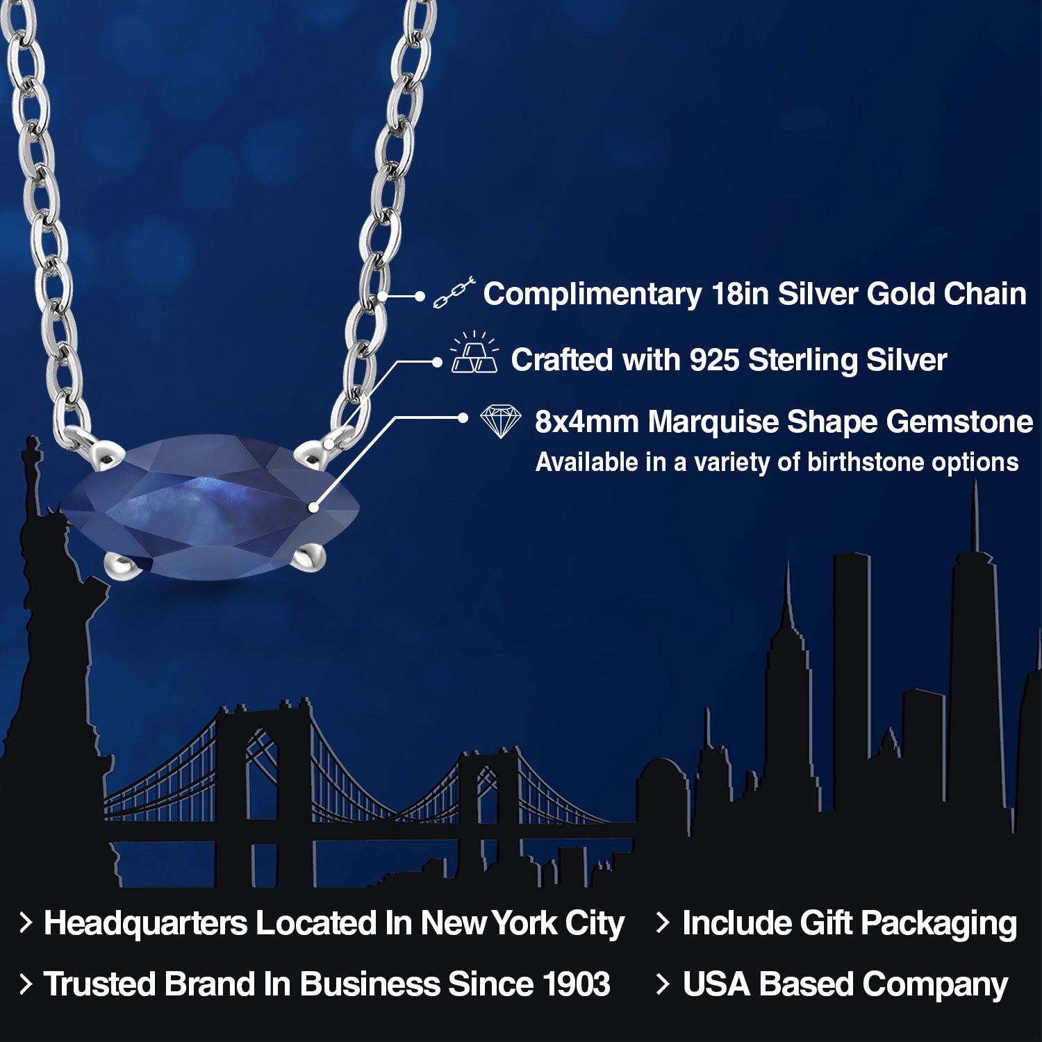 Pendant in 925 Sterling Silver
