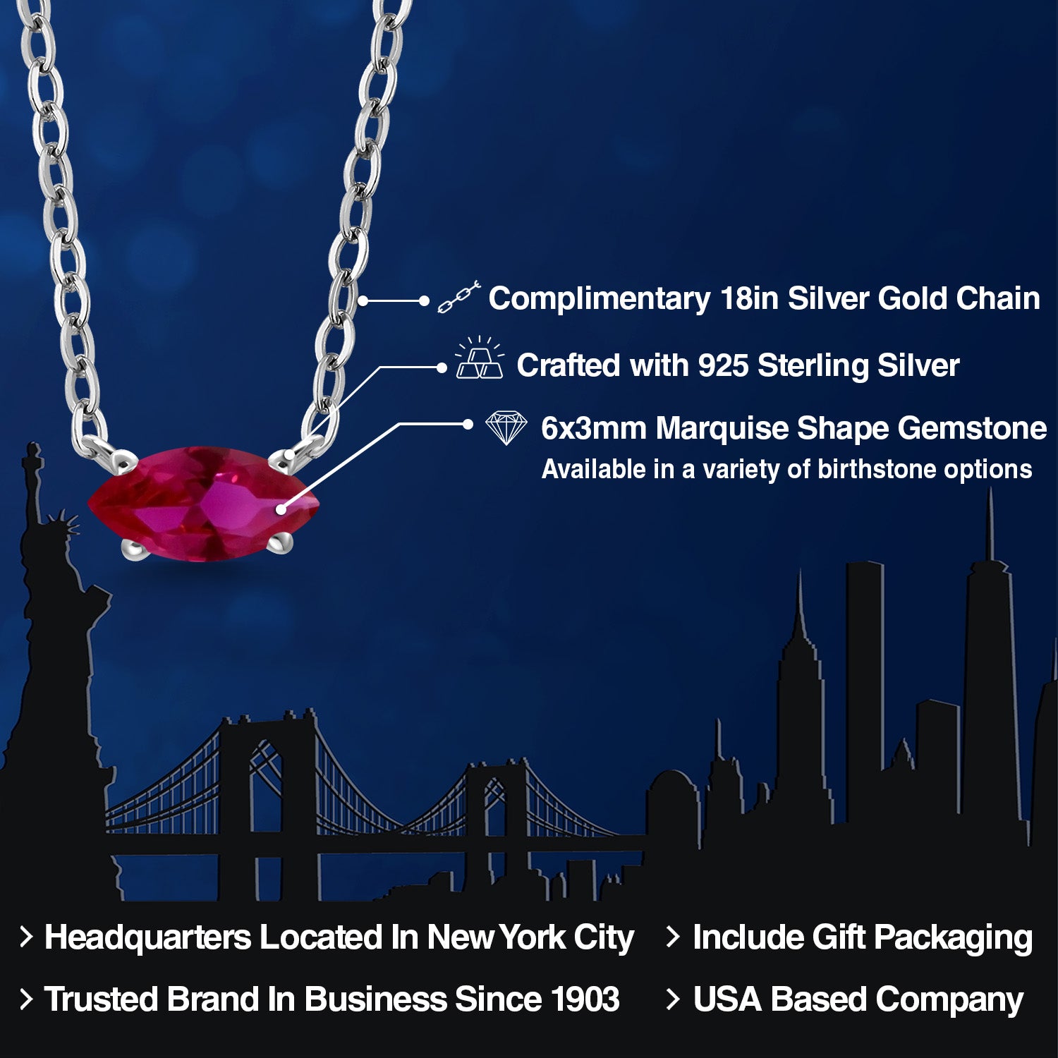 Pendant in 925 Sterling Silver