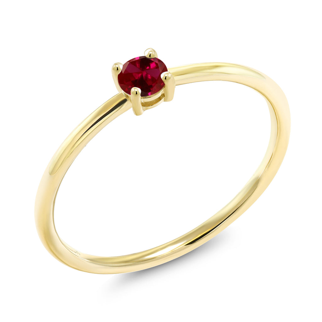 Created Ruby_6_Ring in 10K Yellow Gold