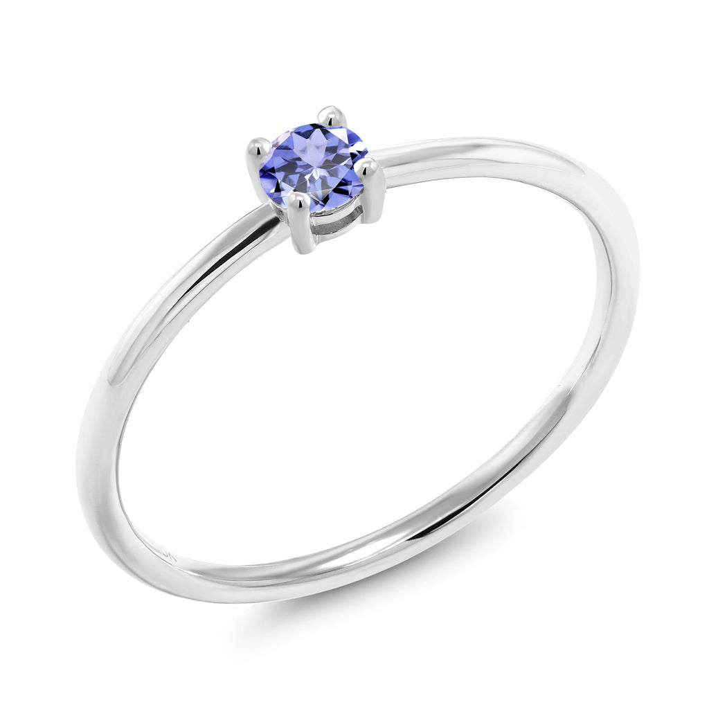Tanzanite - December_9_Ring in 10K White Gold