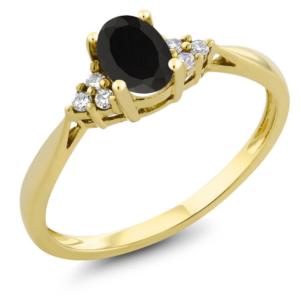 Onyx - December_9_Ring in 14K Yellow Gold