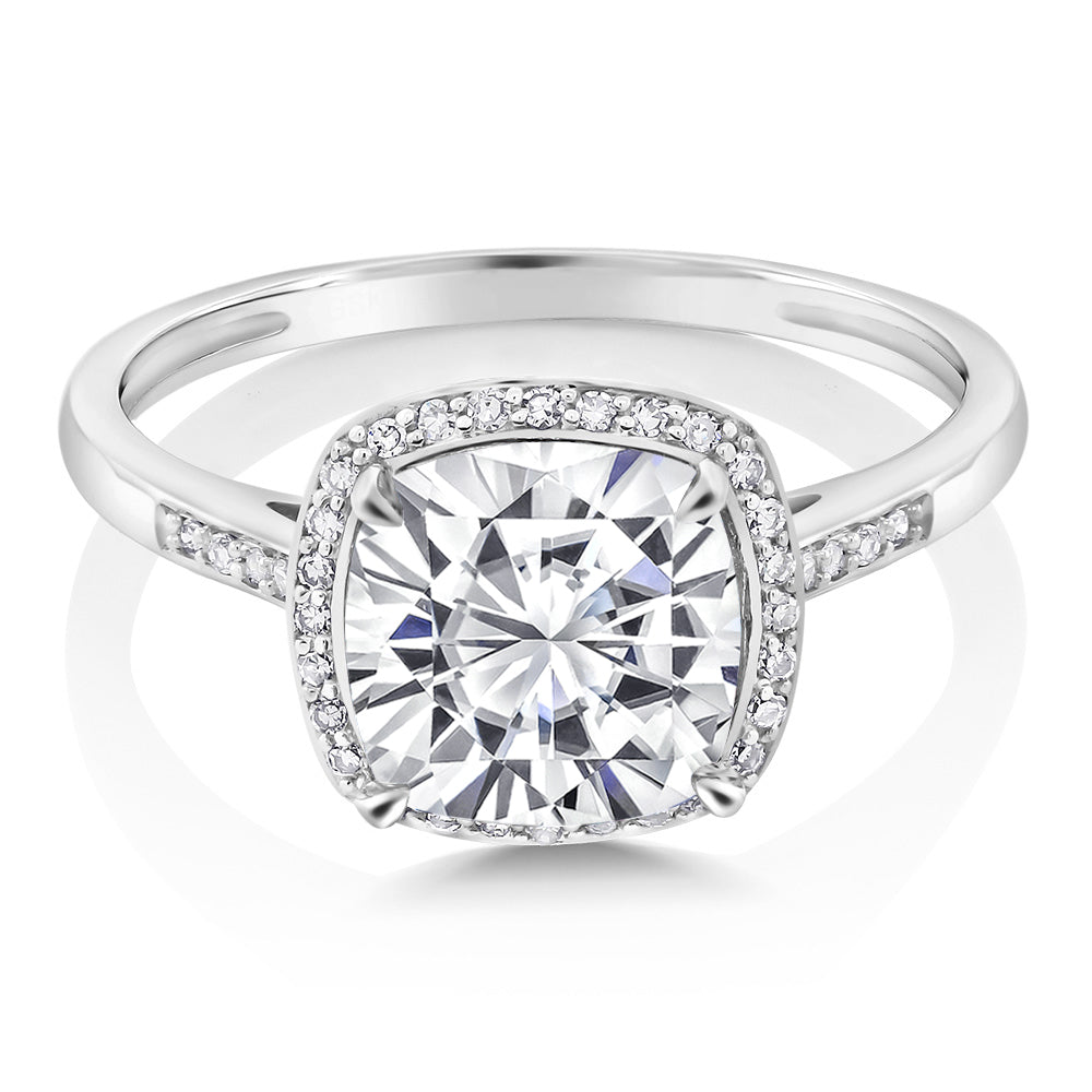 Ring in 10K White Gold