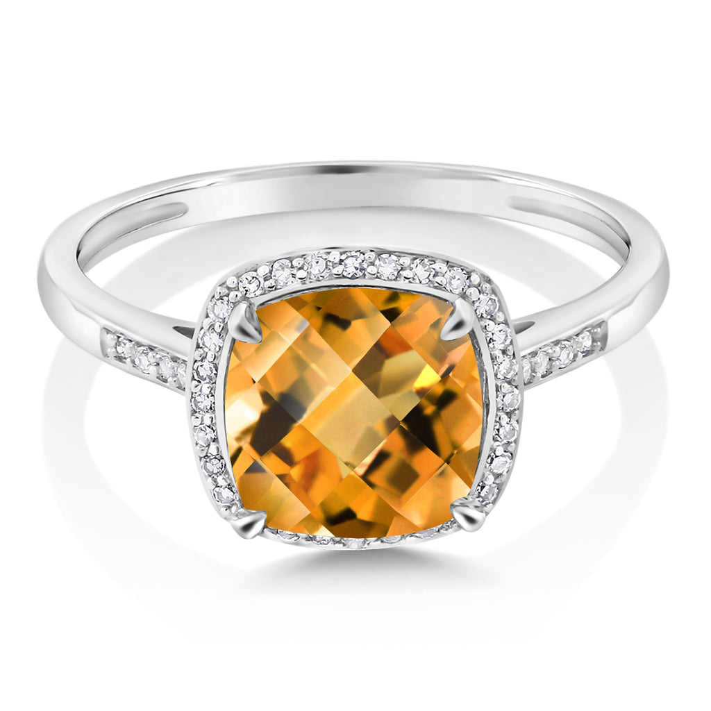 Ring in 10K White Gold