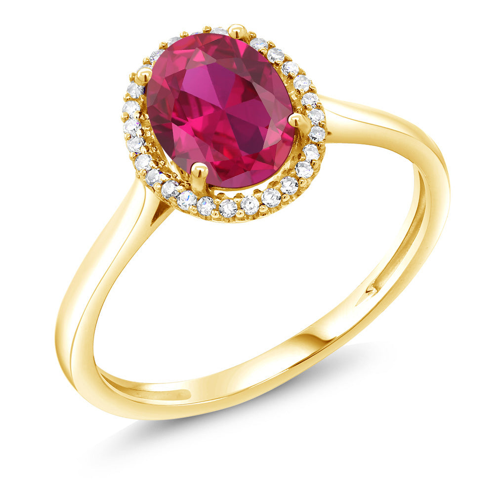 Created Ruby_10_Ring in 10K Yellow Gold