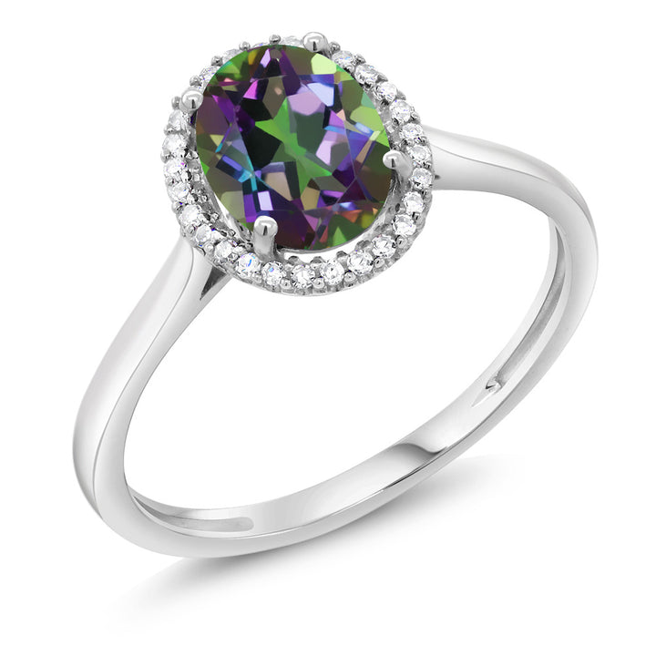 Mystic Topaz_5_Ring in 10K White Gold