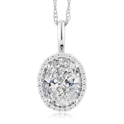 Pendant in 10K White Gold