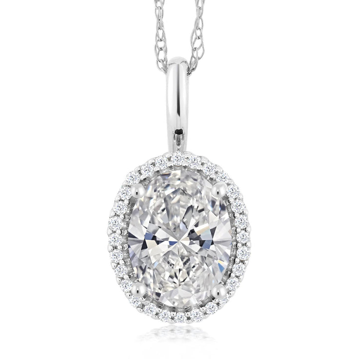 Pendant in 10K White Gold