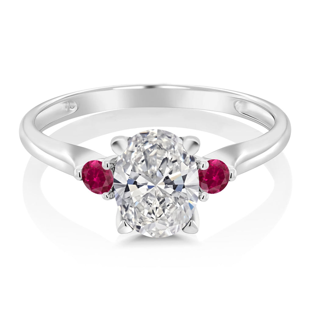 Ring in 10K White Gold