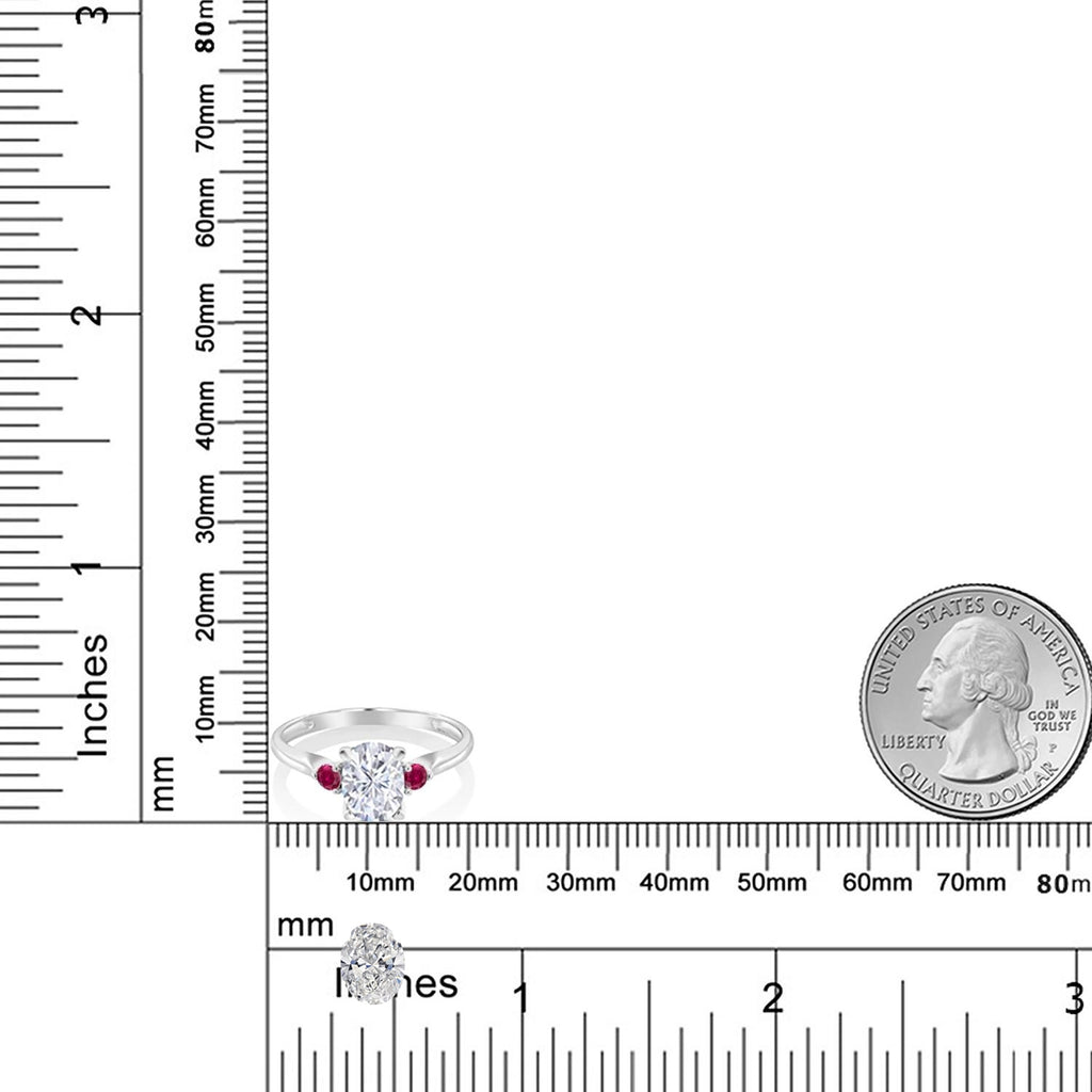 Ring in 10K White Gold