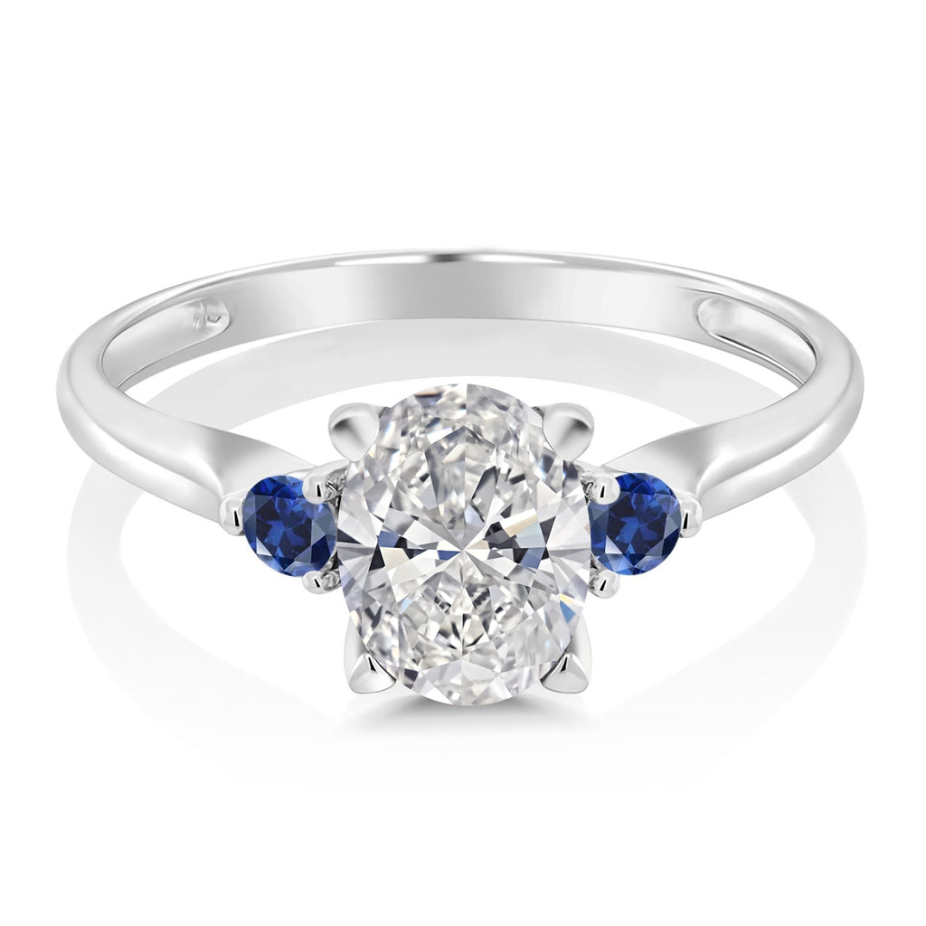 Ring in 10K White Gold