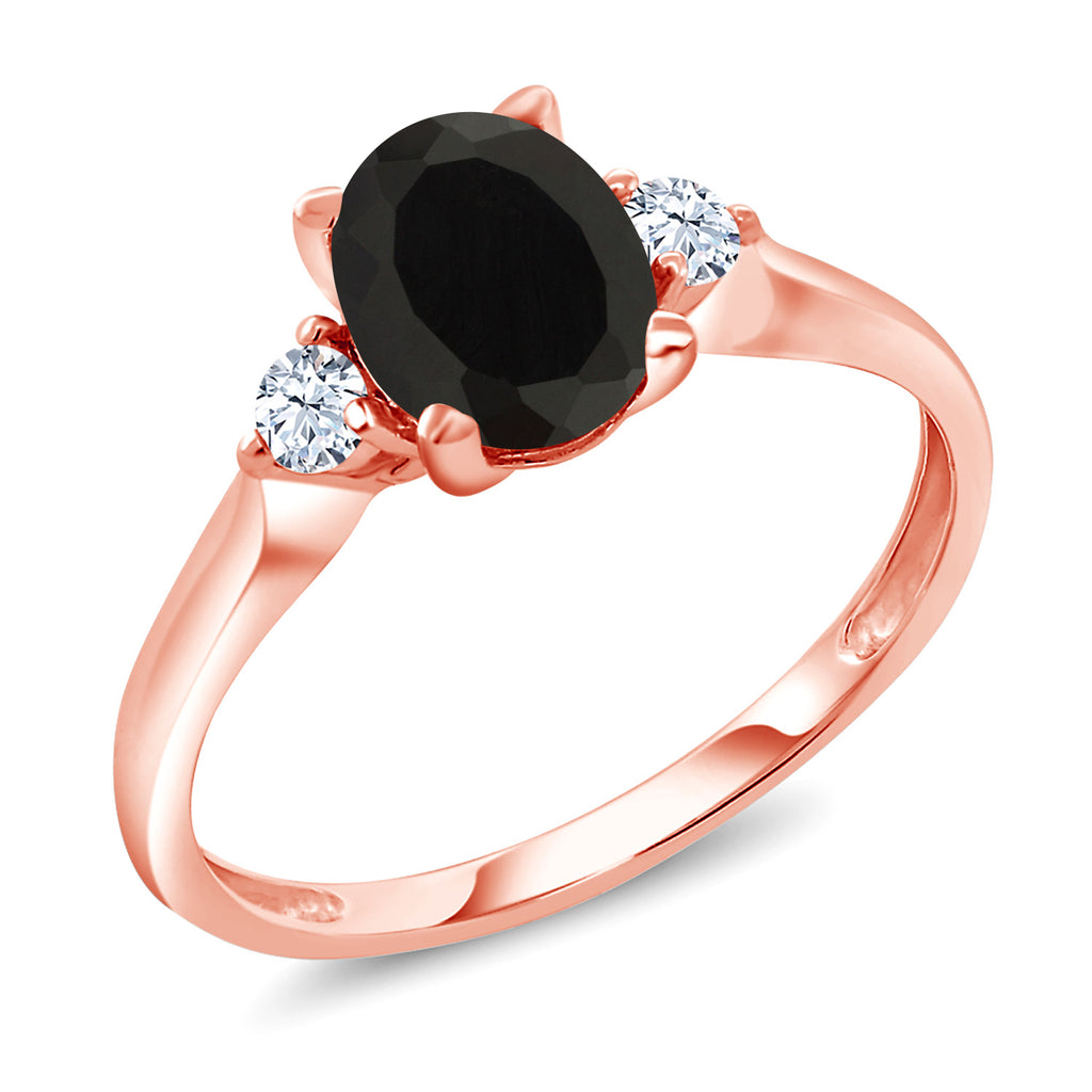 Onyx - December_9_Ring in 10K Rose Gold