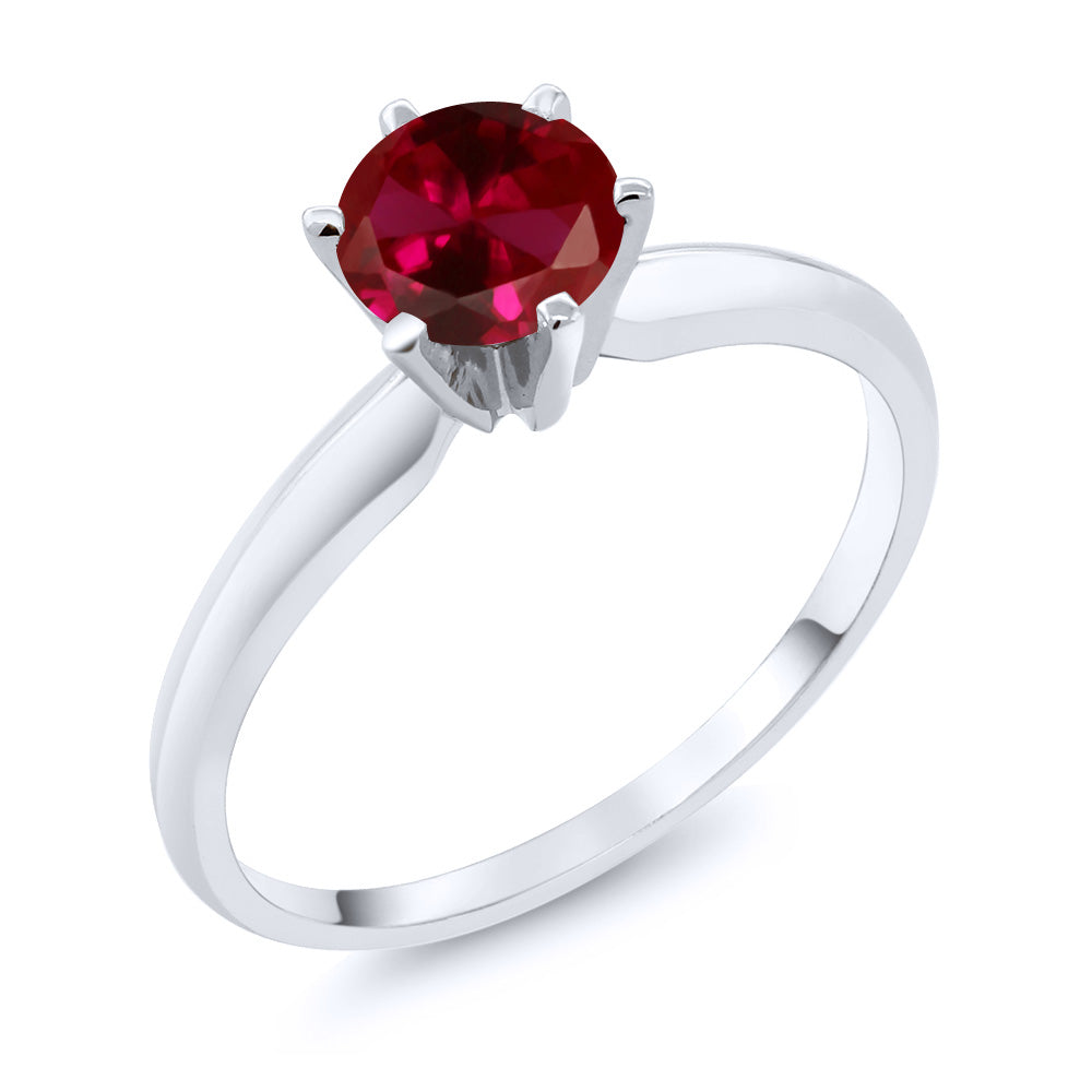 Created Ruby - July_6_Ring in 14K White Gold