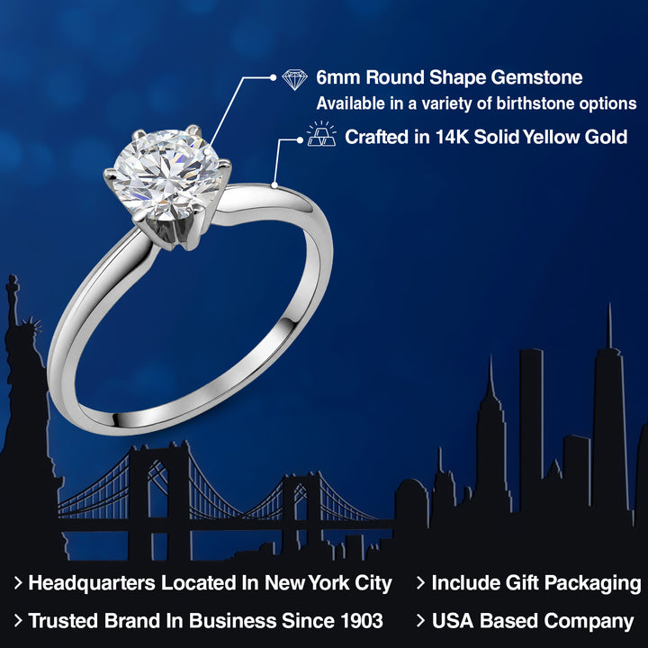 Ring in 14K White Gold